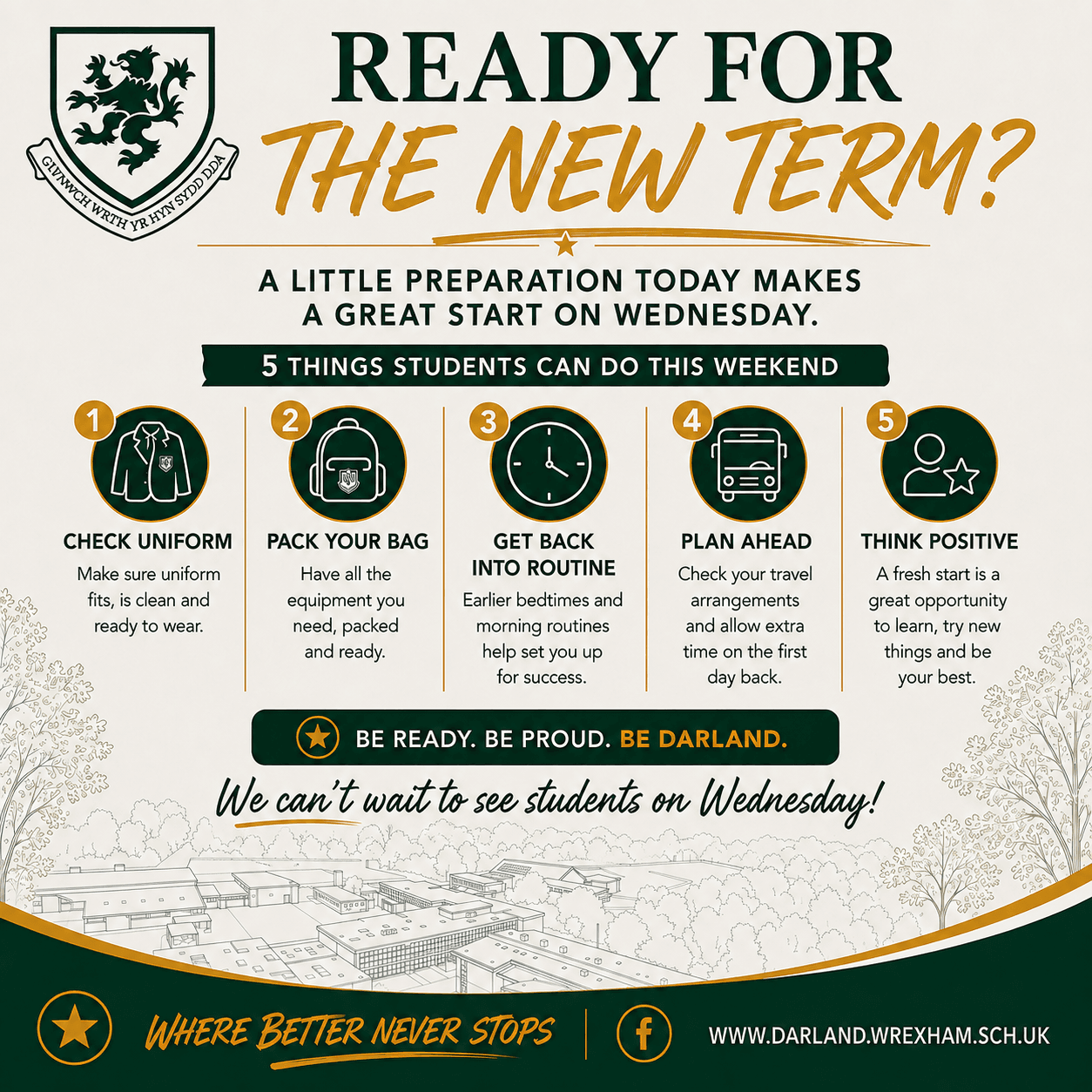 Ready for the new term?